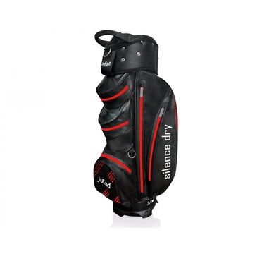 Time For Golf - vše pro golf - JuCad bag cart nepromokavý Silence Dry černo červený