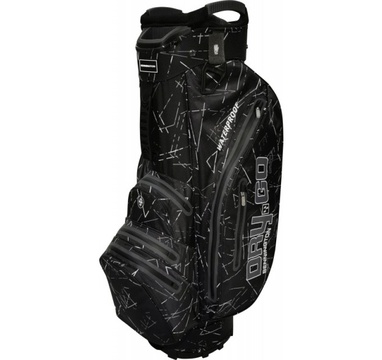 TimeForGolf - Bennington Cart Bag Dry 14+1 GO Waterproof Black Flash / Canon Grey
