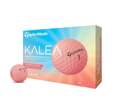TimeForGolf - TaylorMade W balls Kalea 2-plášťový 3ks peach