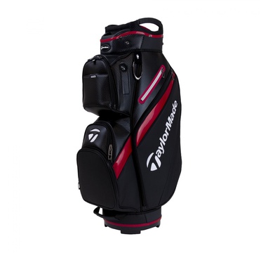 TimeForGolf - TaylorMade bag cart Deluxe černo červený