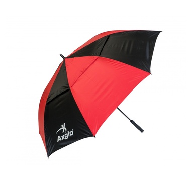 TimeForGolf - AXGLO Tri-360 V2 golfový deštník Auto Open 68" Red / Black