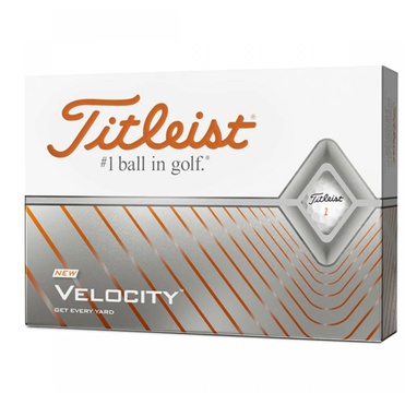 TimeForGolf - Titleist ball Velocity White (bílé) 2020 3ks