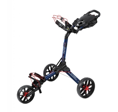 TimeForGolf - Ruční tříkolový golfový vozík Bag Boy Nitron Navy/Red