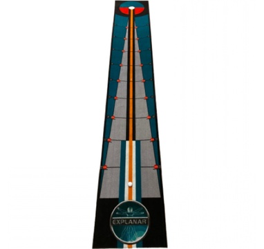TimeForGolf - EXPLANAR puttovací koberec Putting Mat 4 m x 64 cm