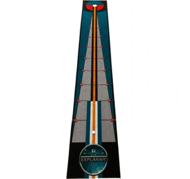 TimeForGolf - EXPLANAR puttovací koberec Putting Mat 4 m x 64 cm