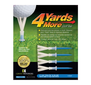 TimeForGolf - THE GOLFERS CLUB COLLECTION Set 4 Golf Týcka 4Yds More Modré