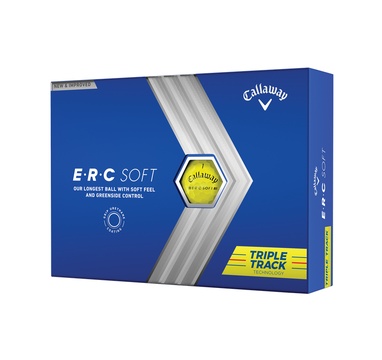 TimeForGolf - Callaway golfové míčky ERC soft TRIPLE TRACK 23 3-plášťové 12ks žluté