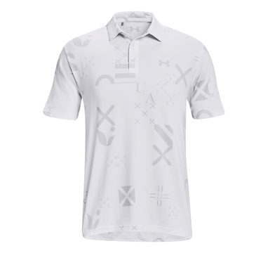 TimeForGolf - Under Armour pánské polo tričko Playoff 2.0 bílo šedé XL