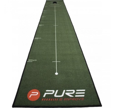TimeForGolf - PURE2IMPROVE puttovací koberec Putting Mat 66x400cm