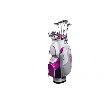 TimeForGolf - Cobra dámský set komplet FLY-XL D,5F,5H,6-PW,SW,Putter,Cart Bag graphite ladies LH