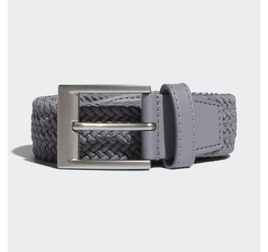 TimeForGolf - Adidas pásek Braided Stretch šedý