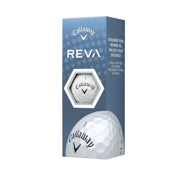 TimeForGolf - Callaway dámské golfové míčky REVA 23 2-plášťové 3ks bílé