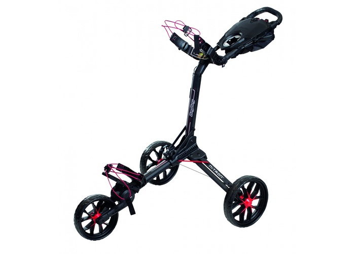 TimeForGolf - Ruční tříkolový golfový vozík Bag Boy Nitron Black/Red
