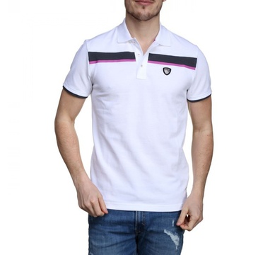 TimeForGolf - Emporio Armani EA7 polo Green Club bílé M