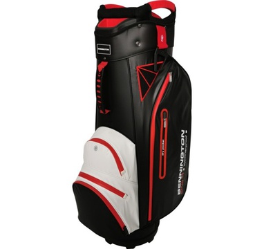 TimeForGolf - Bennington Cart Bag DOJO 14 Water Resistant Black / White / Red
