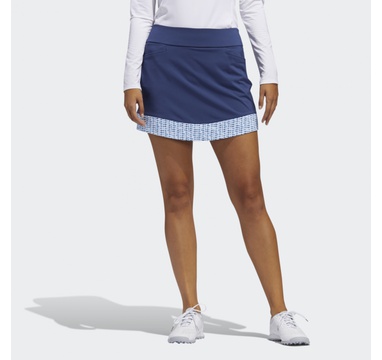 TimeForGolf - Adidas W sukně Ultimate Printed Knit tmavě modrá