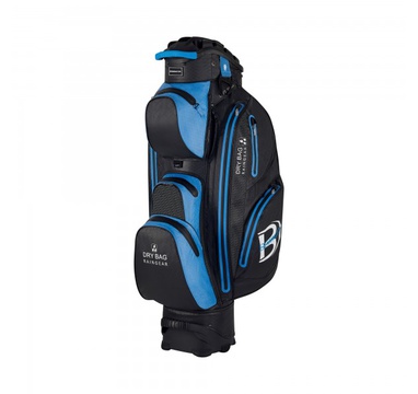 TimeForGolf - Bennington Cart Bag Sport QO 14 Waterproof Black/Cobalt