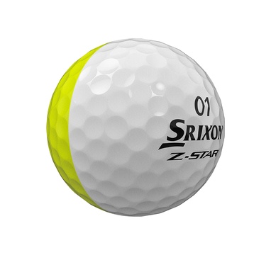 TimeForGolf - Srixon golfové míčky Z-star DIVIDE 3-plášťové 3Ks bílo žluté