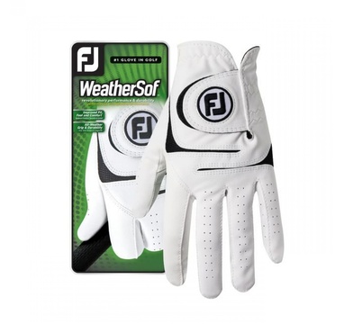 TimeForGolf - FootJoy rukavice WeatherSof 18 bílá RH ML