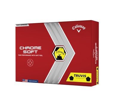 TimeForGolf - Callaway Chrome Soft Truvis míčky (3ks)