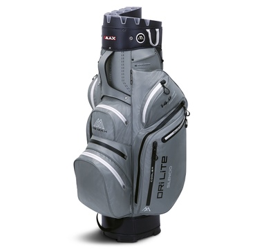 TimeForGolf - Big MAX cart bag dri lite silencio 2 organizer šedá