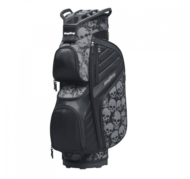 TimeForGolf - BAG BOY Cart Bag CB-15 C BLACK/CHARCOAL/SKULLS