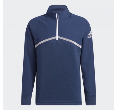 TimeForGolf - Adidas bunda Hybrid 1/4 Zip - tmavě modrá XL