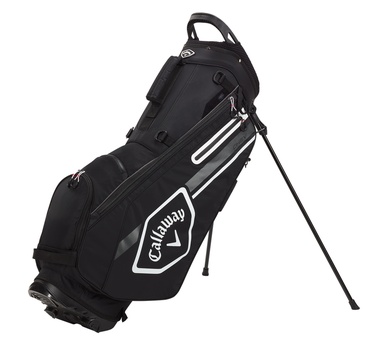 TimeForGolf - Callaway bag stand Chev Dry černo šedý