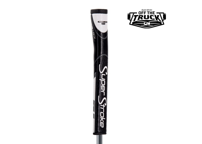 TimeForGolf - SuperStroke grip putter OFF THE TRUCK - ZENERGY PISTOL LOCK 2.0 černá Bílá