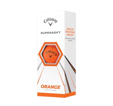 TimeForGolf - Callaway balls Supersoft 21 Orange (oranžové) 2-plášťové 3ks