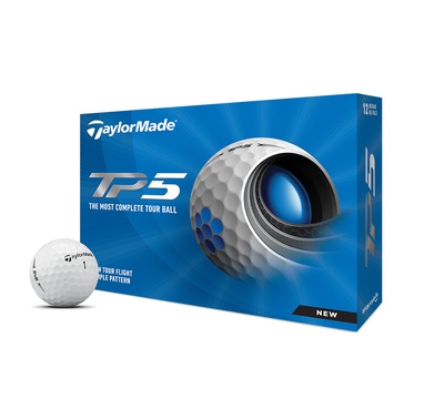 TimeForGolf - TaylorMade balls TP5 21 5-plášťový 3ks bílé