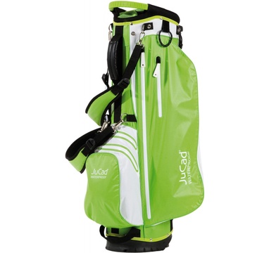 TimeForGolf - JuCad bag stand 2 in 1 Waterproof zeleno bílý