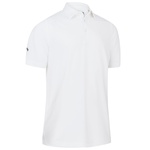 Time For Golf - Callaway pánské polo Swing Tech Solid bílá XL