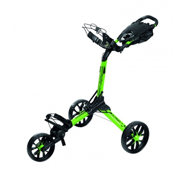 TimeForGolf - Ruční tříkolový golfový vozík Bag Boy Nitron Lime/black