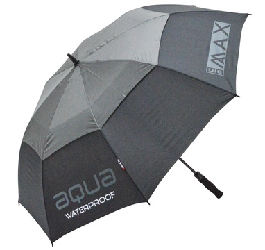 TimeForGolf - Big MAX deštník Aqua černo šedý