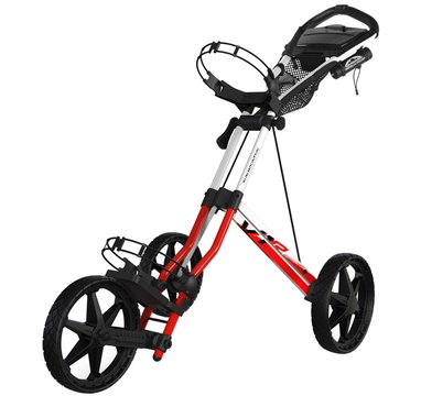 TimeForGolf - Sun Mountain tříkolový vozík SPEED CART V1R Red/White