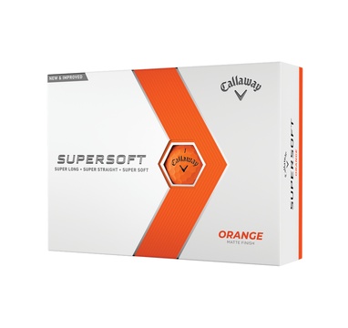 TimeForGolf - Callaway golfové míčky Supersoft 23 2-plášťové 12ks oranžové