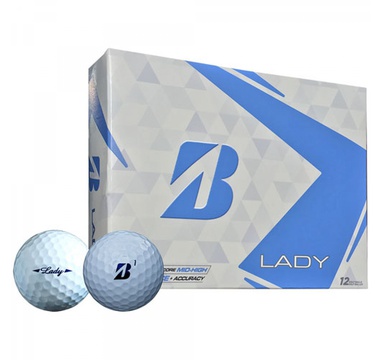 TimeForGolf - Bridgestone W balls Lady White "B" 2-plášťové bílé 3ks