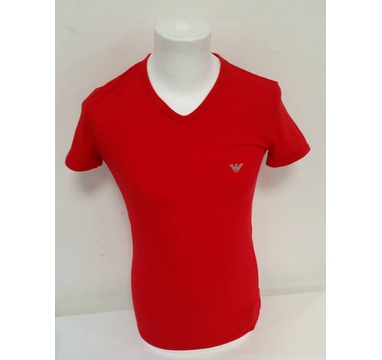 TimeForGolf - Emporio Armani EA7 spodní triko Fancy-Athletics Big Eagle červené L