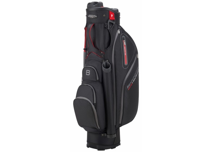 TimeForGolf - Bennington Cart Bag QO 9 Water Resistant Black / Red