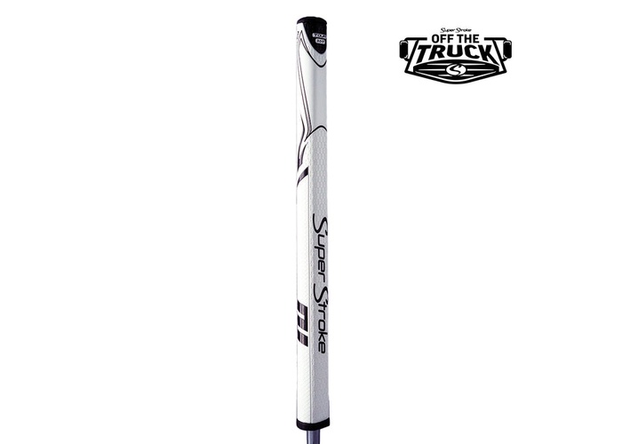 TimeForGolf - SuperStroke grip putter Zenergy Tour 3.0 17" Bílá černá