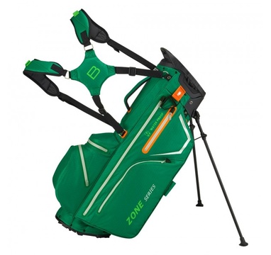 TimeForGolf - Bennington Stand bag ZONE - Waterproof British Green / Silver