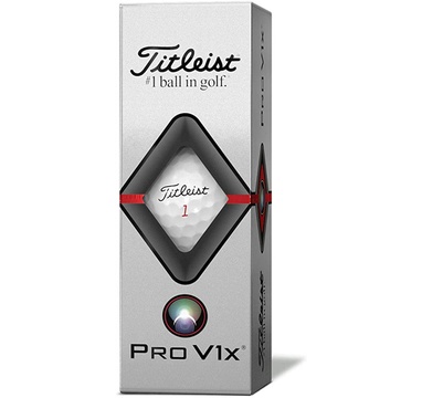 TimeForGolf - Titleist ball PRO V1x 3ks speciální čísla - mix   2020