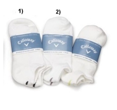 TimeForGolf - Callaway dámské ponožky, různé druhy