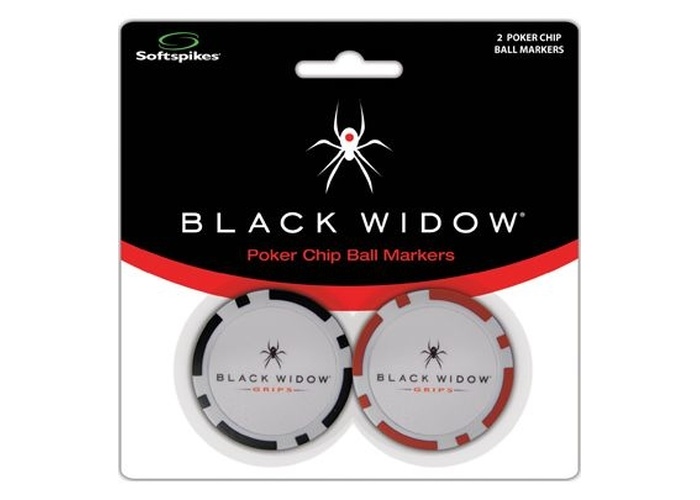 TimeForGolf - Black Widow Poker chip markovátka (2ks)