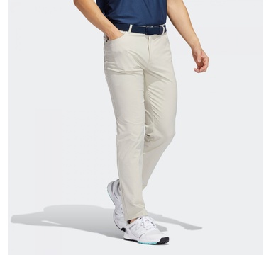 TimeForGolf - Adidas kalhoty Go-To 5 Pocket - béžové 36/32