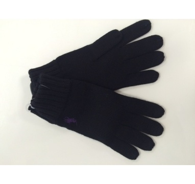 TimeForGolf - Ralph Lauren rukavice Merino W/PP černé