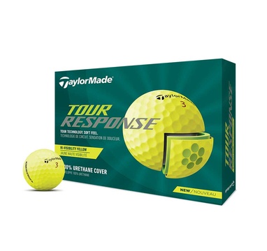 TimeForGolf - TaylorMade balls Tour Response 3-plášťový 12ks žluté