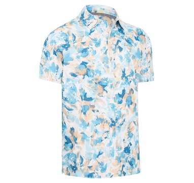 TimeForGolf - Callaway pánské polo X-Ray Floral Stretch Fabric Sustainable XL