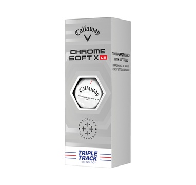 TimeForGolf - Callaway balls Chrome Soft TRIPLE TRACK X LS 22 4-plášťové 3ks